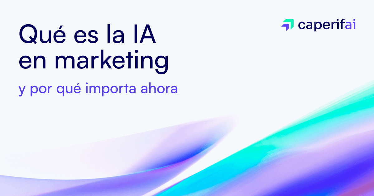 IA en marketing, inteligencia artificial marketing