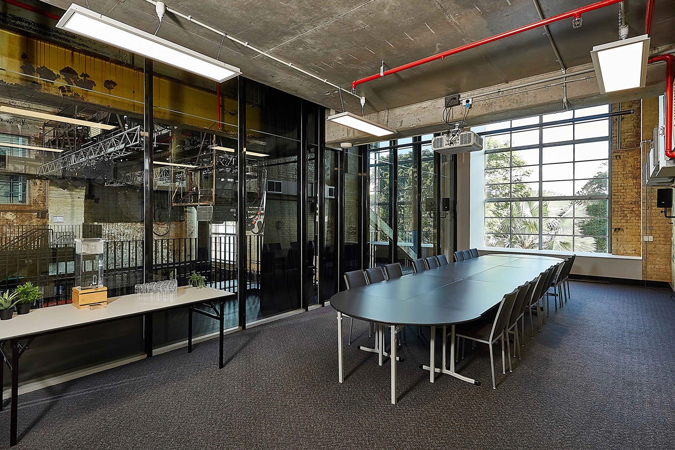 Park Mezzanine meeting room at the Brisbane Powerhouse