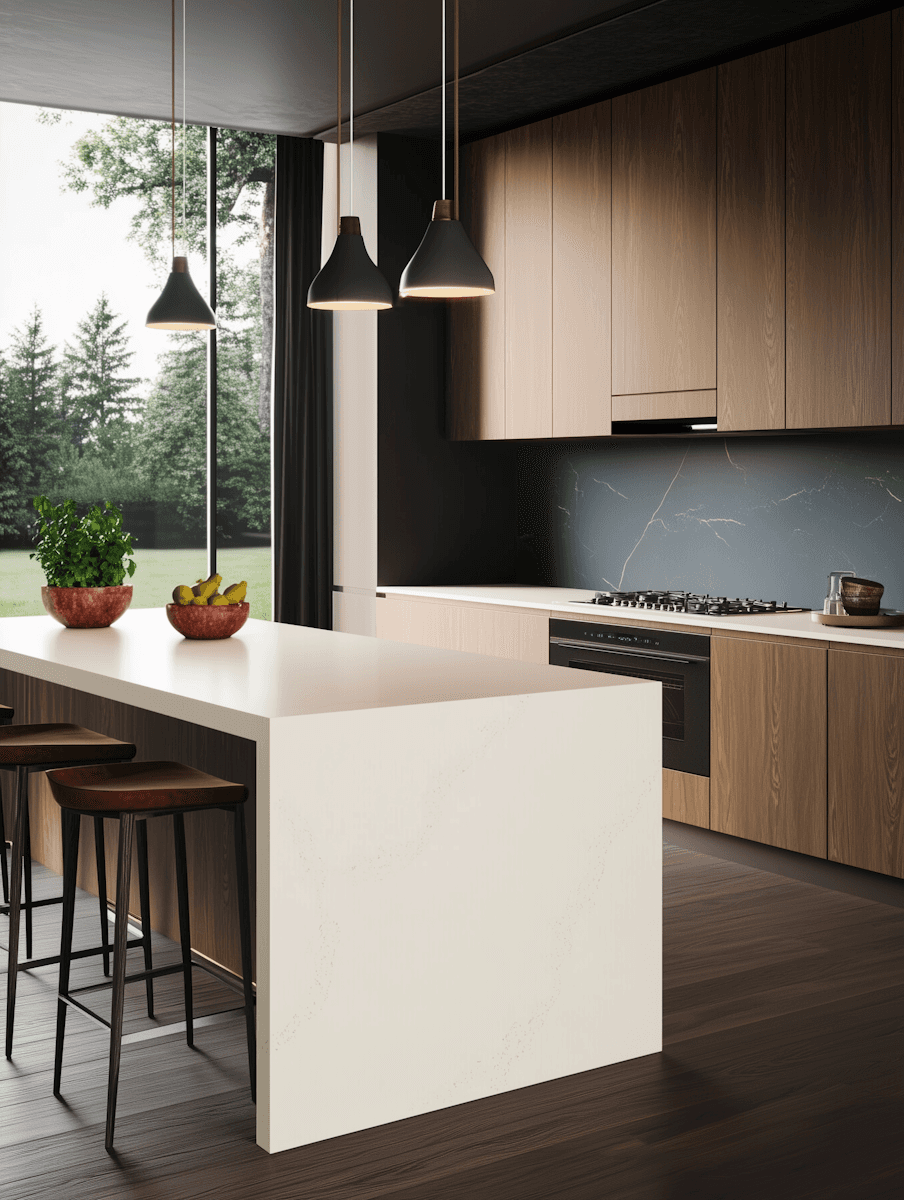 A modern kitchen