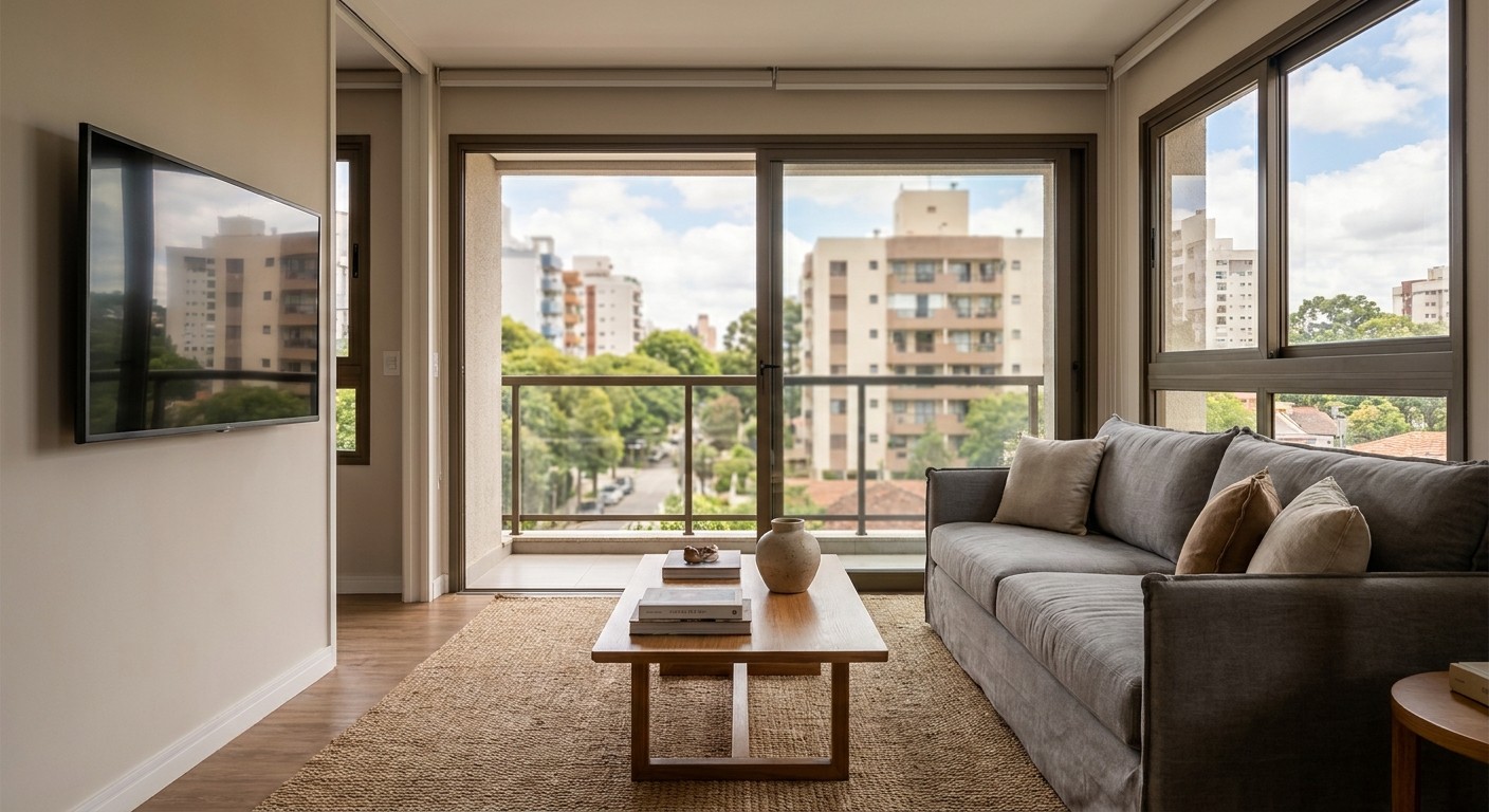 Apartamento mobiliado curitiba juvevê aluguel