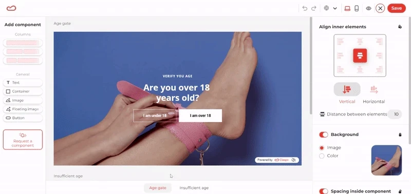 Text-editing-age-gate