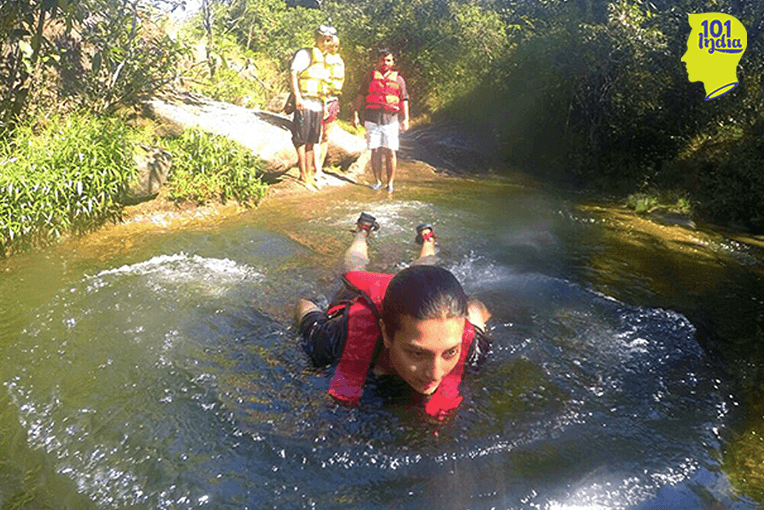 River canyoning