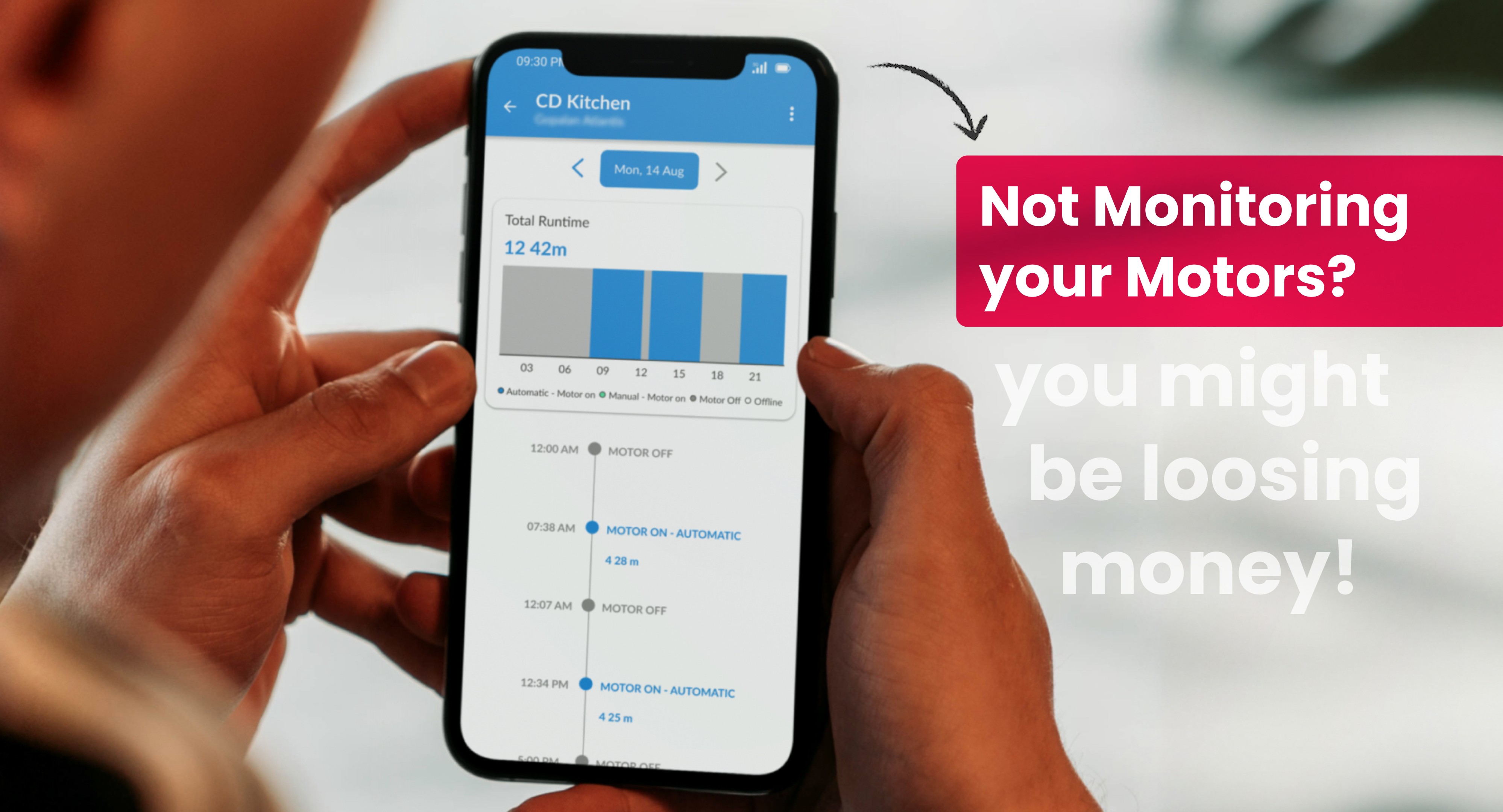 Motor Overrun protection and motor automation