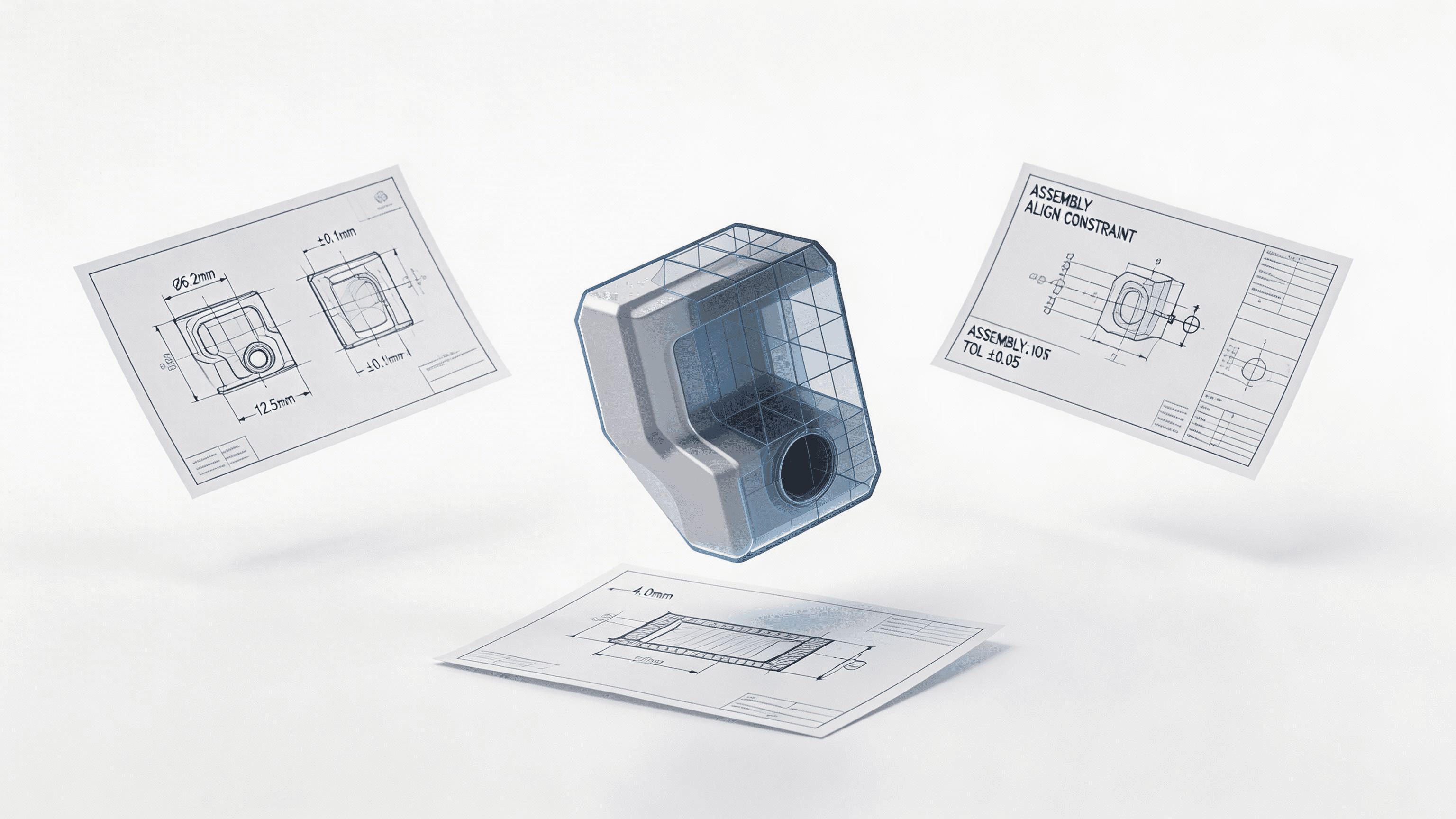 Envelope containing recommendations like “Fix churn spike” and “Action,” symbolizing actionable insights.