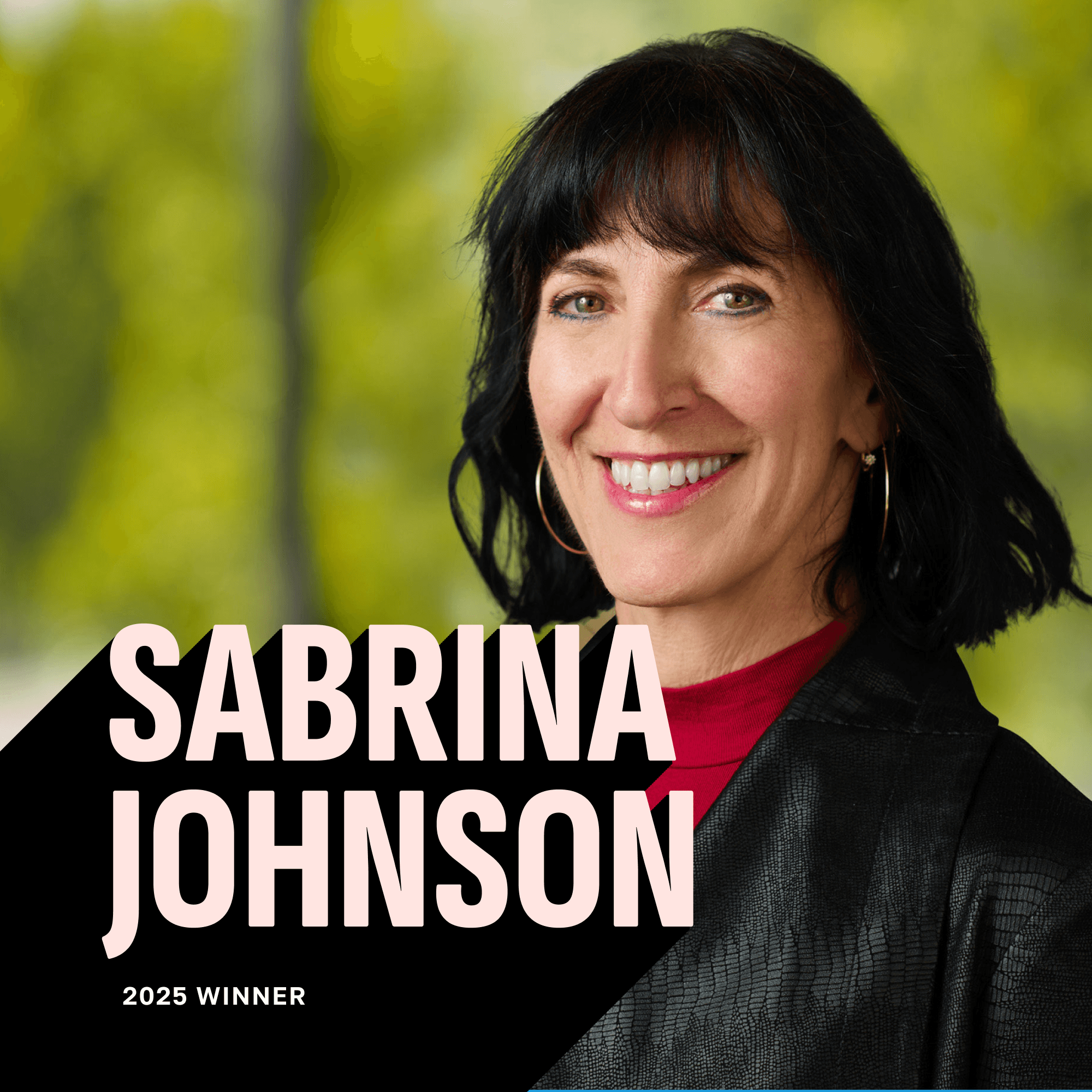 Image of Sabrina Johnson, the 2025 Leaders Award Winner