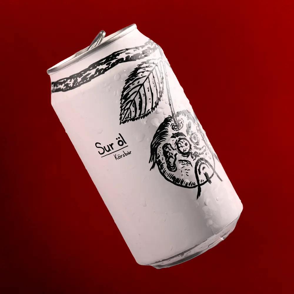 Beer can mockup