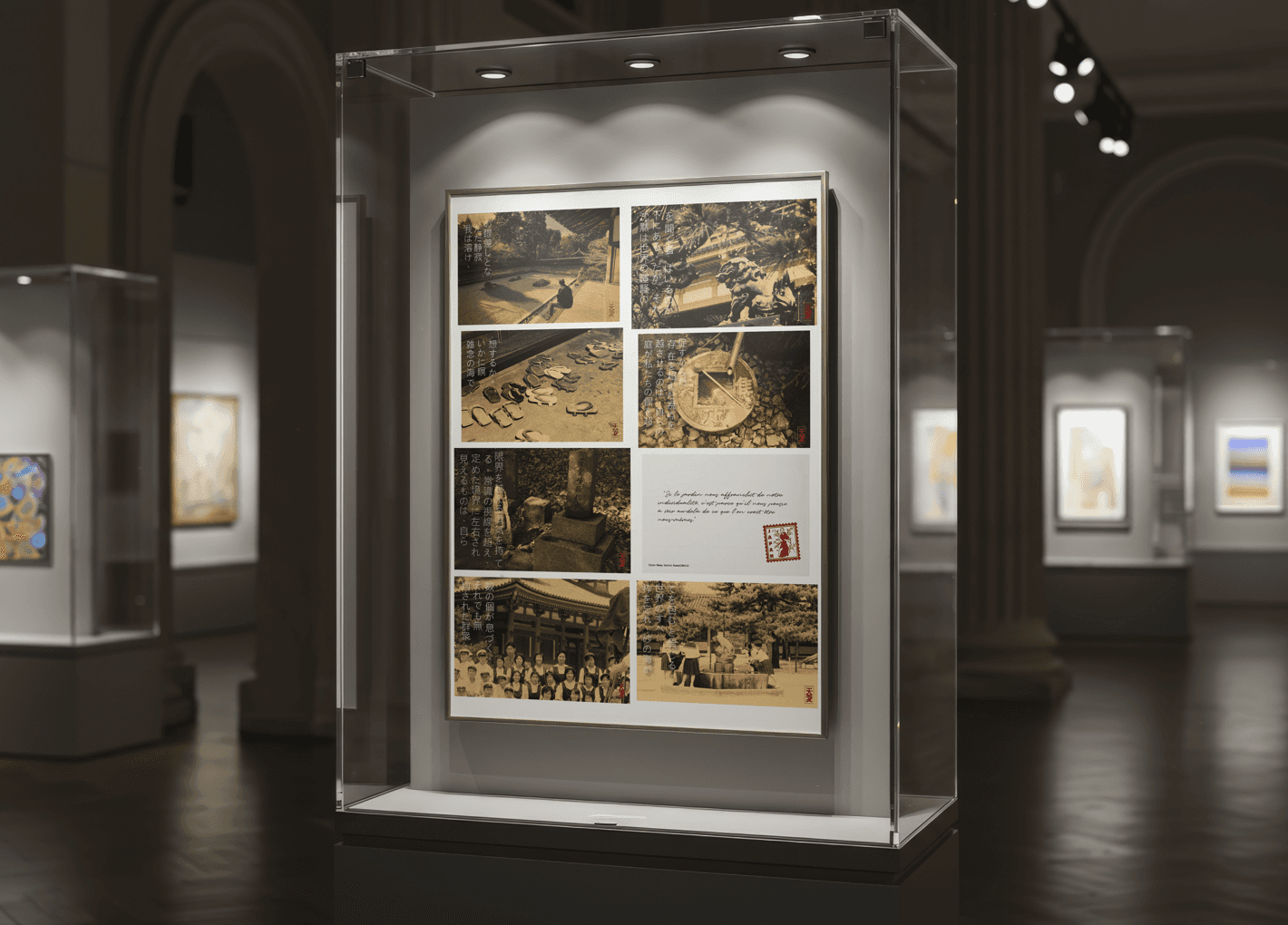 mockup cartes postales