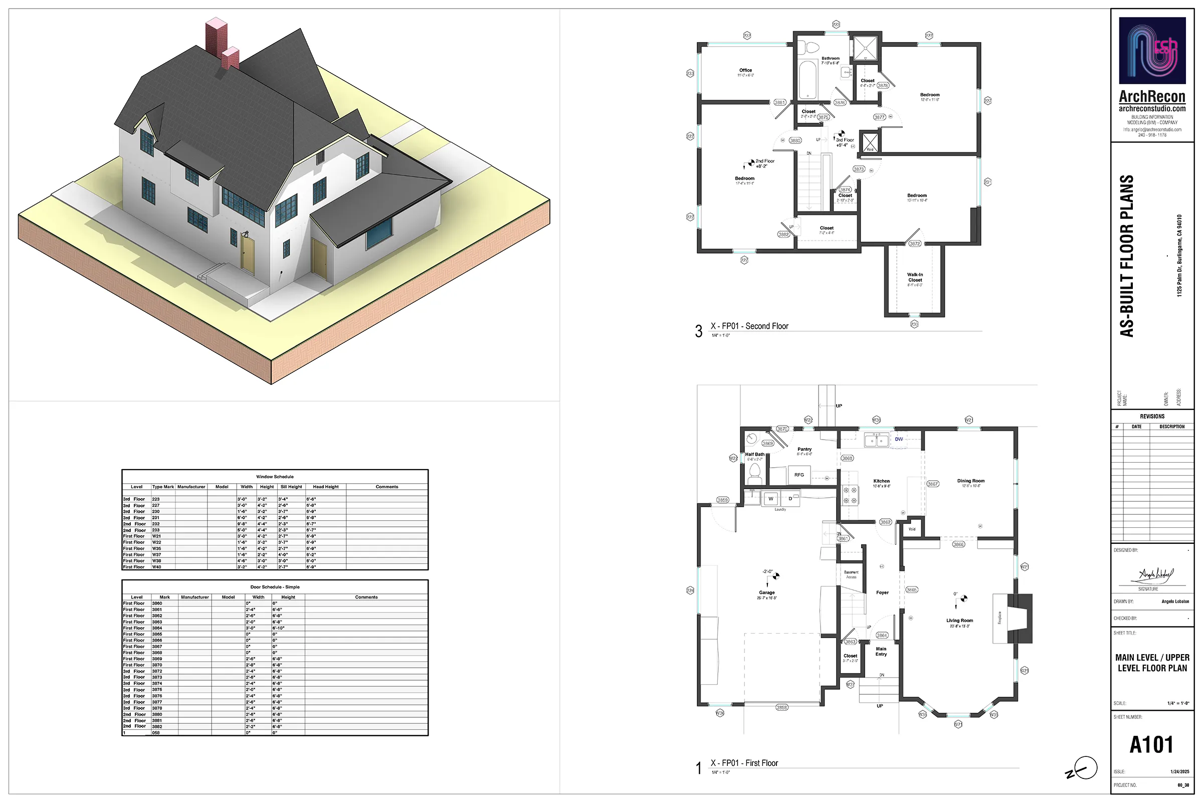 Palm Drive As-Built Document 01