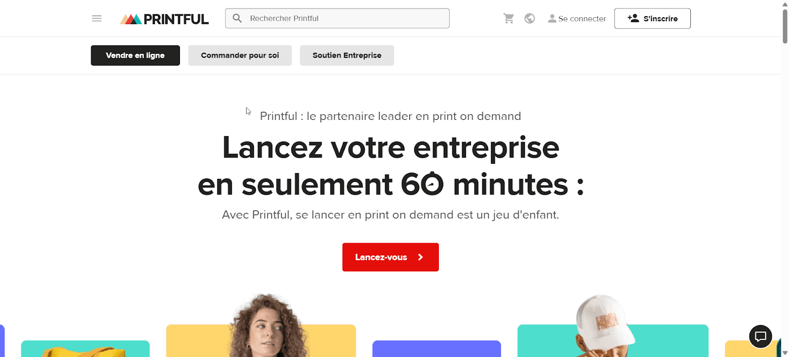 Printful – Impression à la demande avec branding intégré