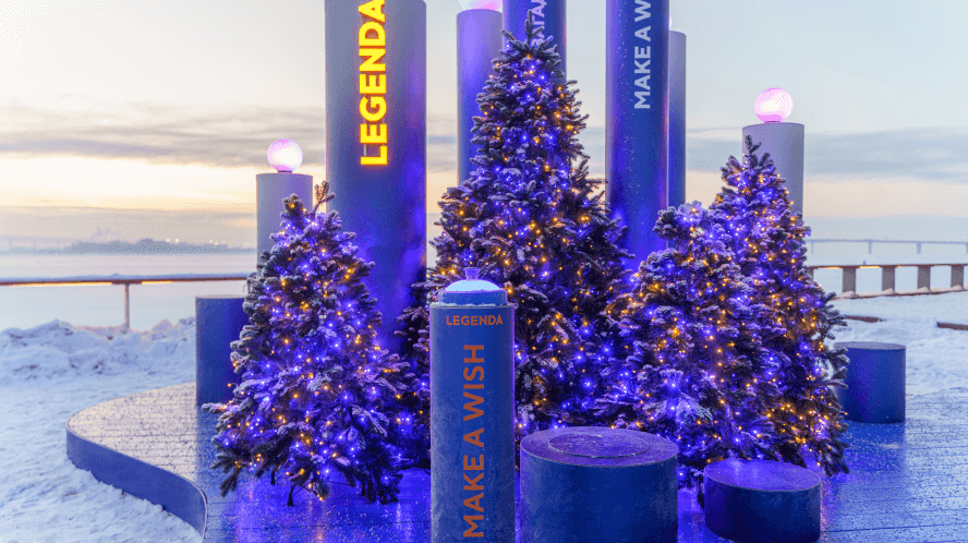 Legenda Candles NY Installation