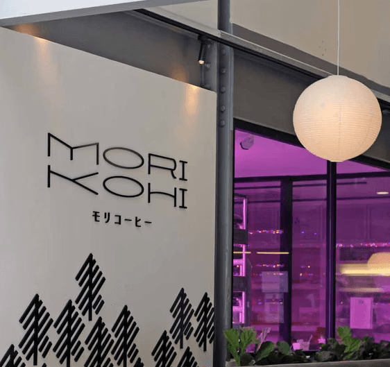 person sitting inside restaurant