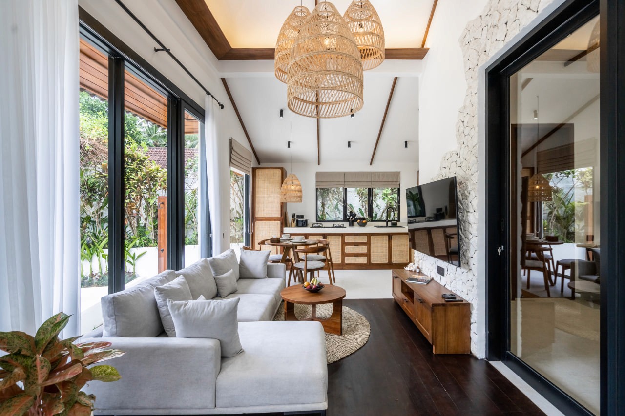 2-bedroom tropical villa in Ubud