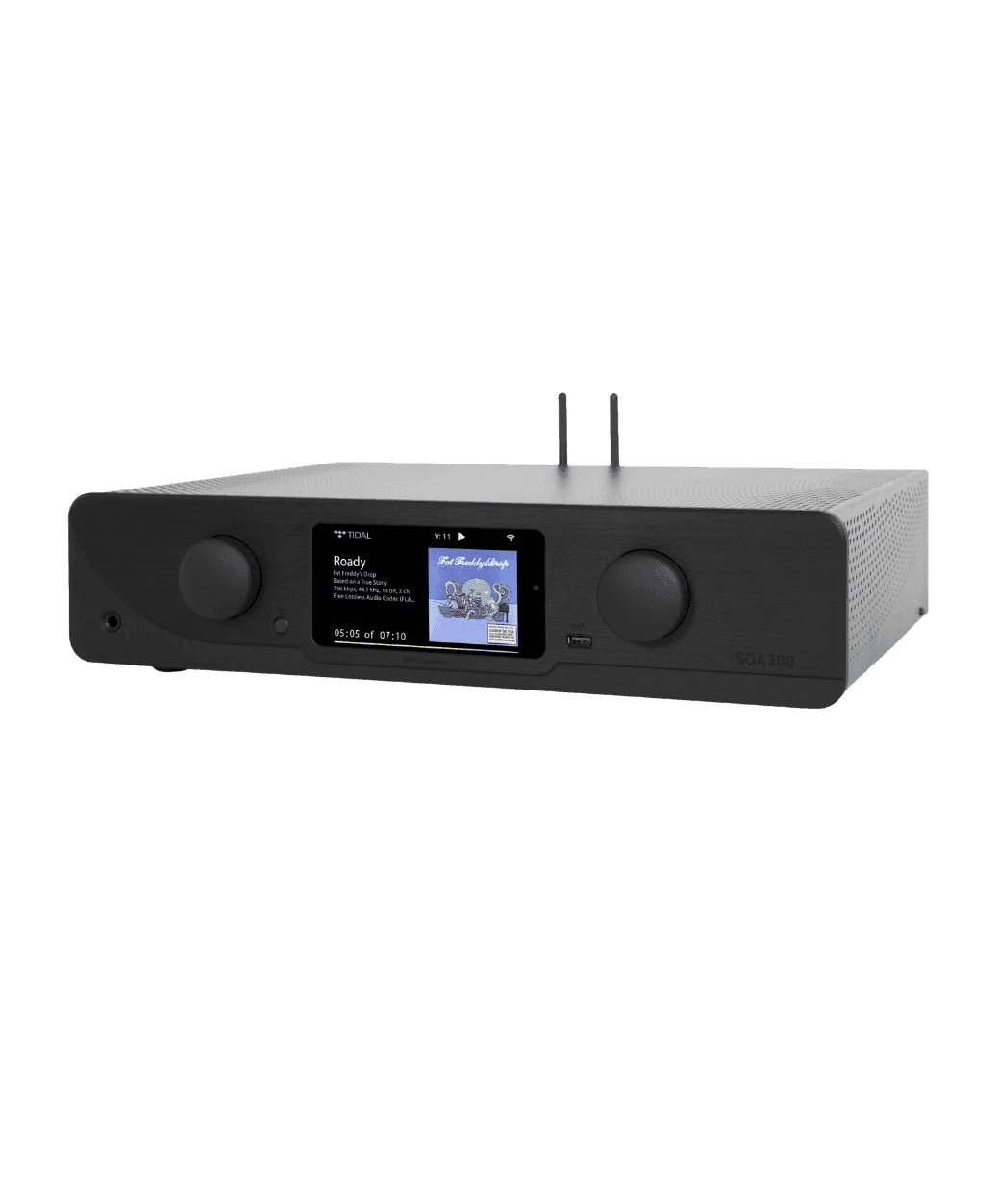 Atoll SDA300 - black - front - LE STUDIO HIFI