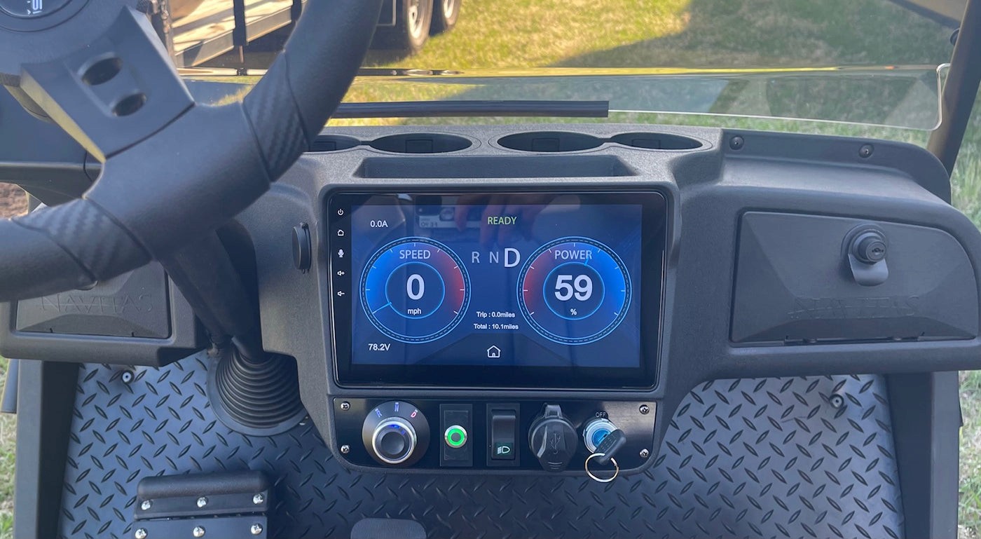 Navitas 10 inch CAN display golf cart