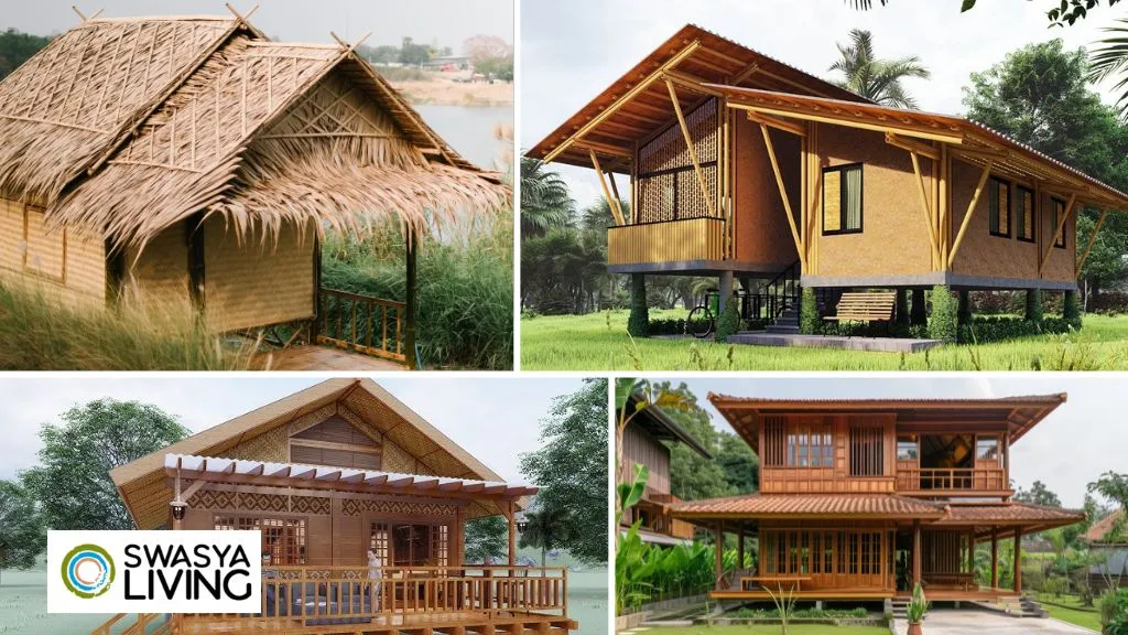Modern Bamboo House Designs in Farmhouse