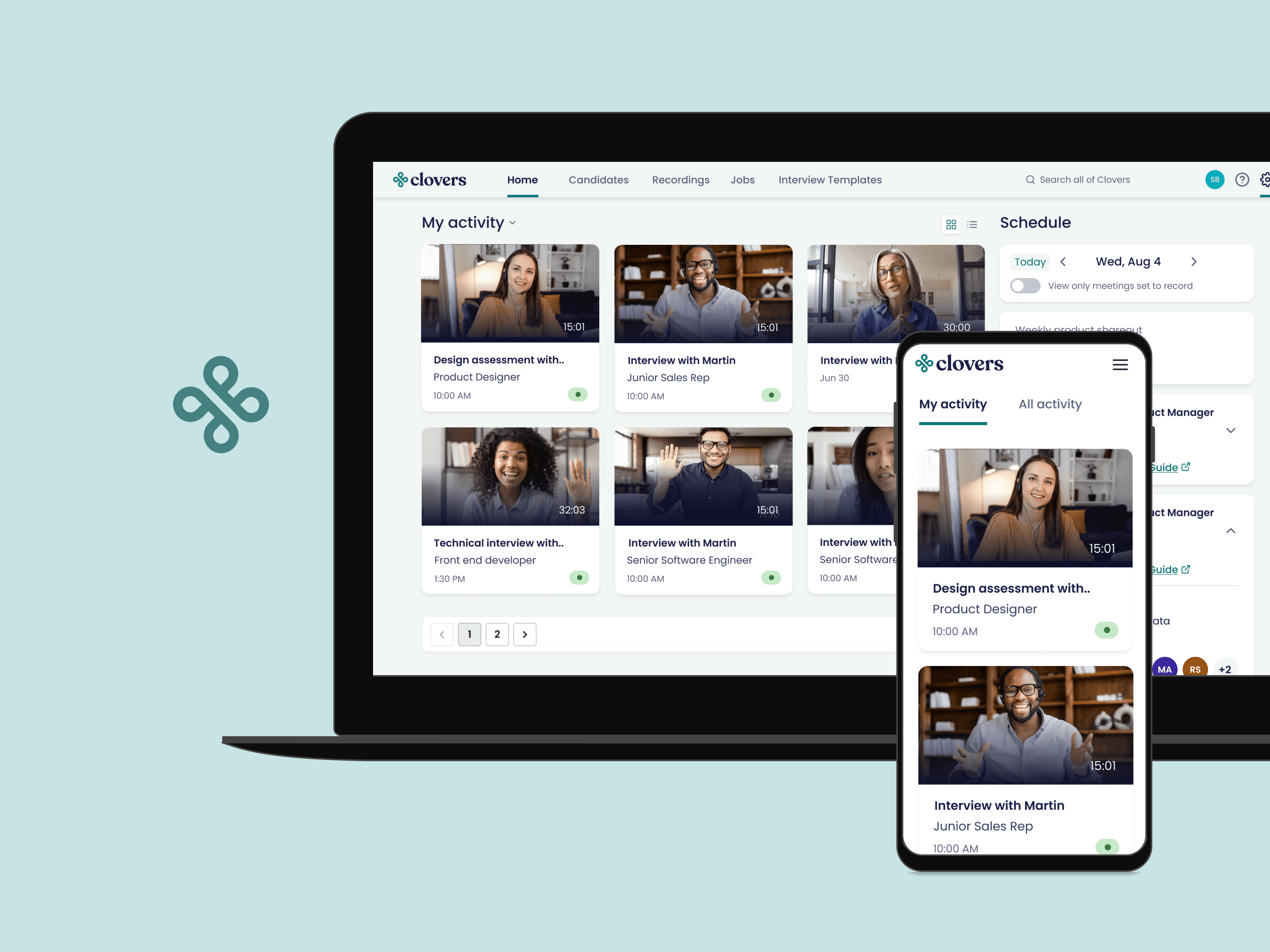 Currency App Zoomed Dasboard