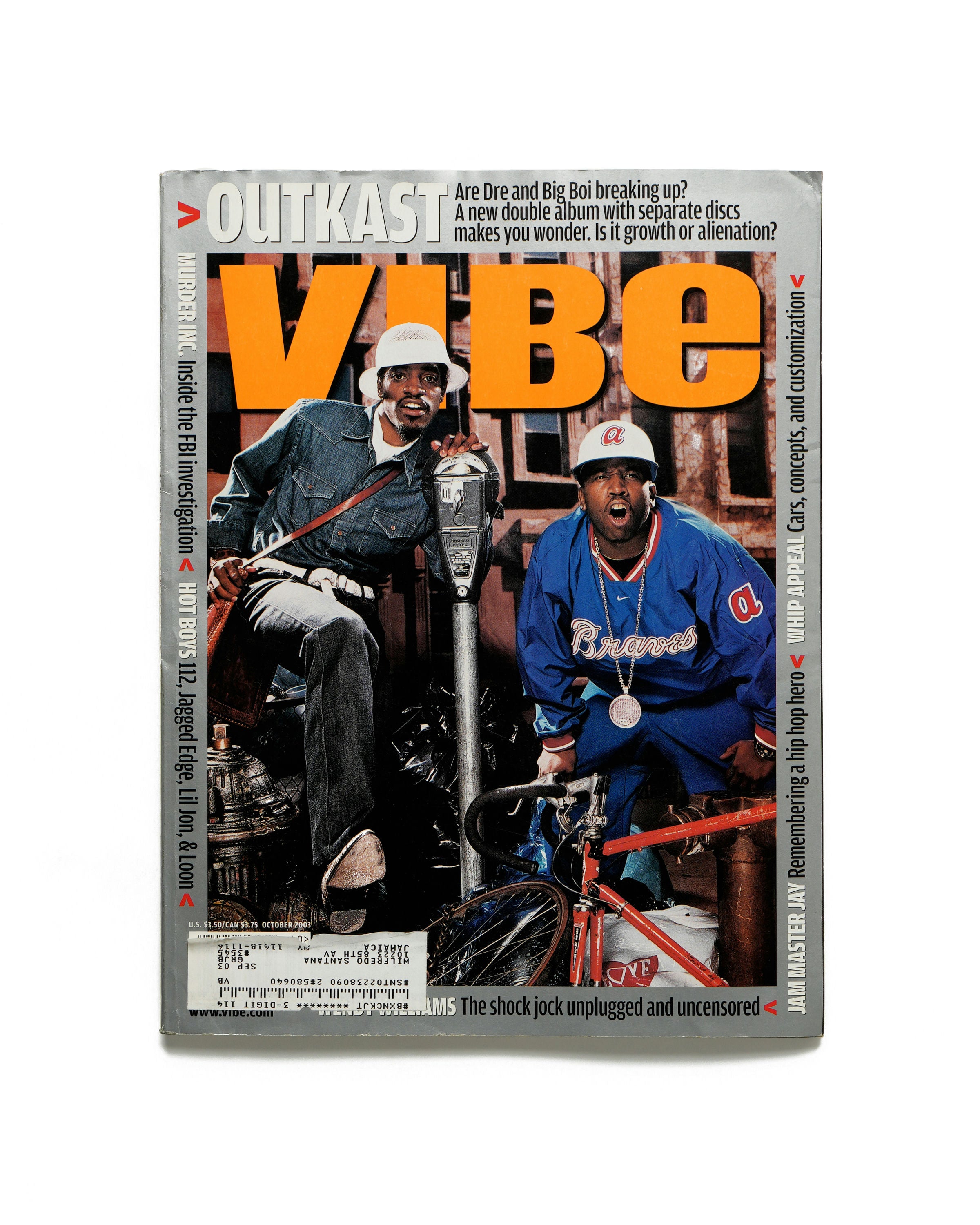 VIBE - October 2003 - Front Cover