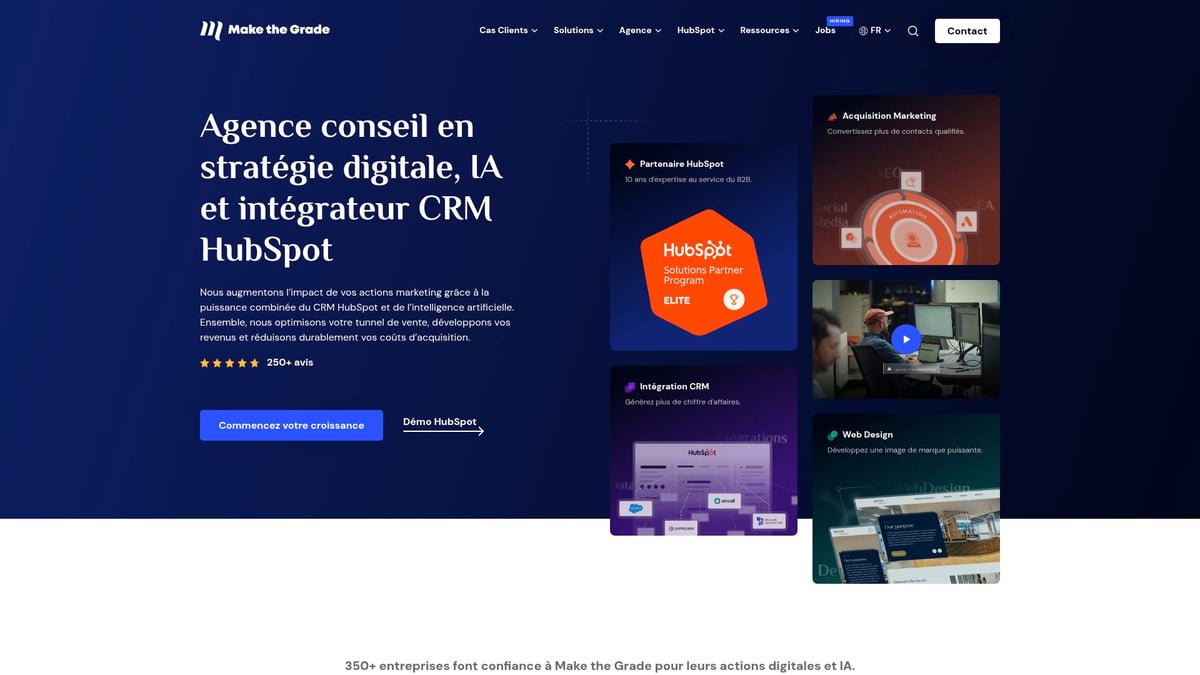 7 Meilleures Agence Web à Paris à Découvrir en 2026 - Make the Grade