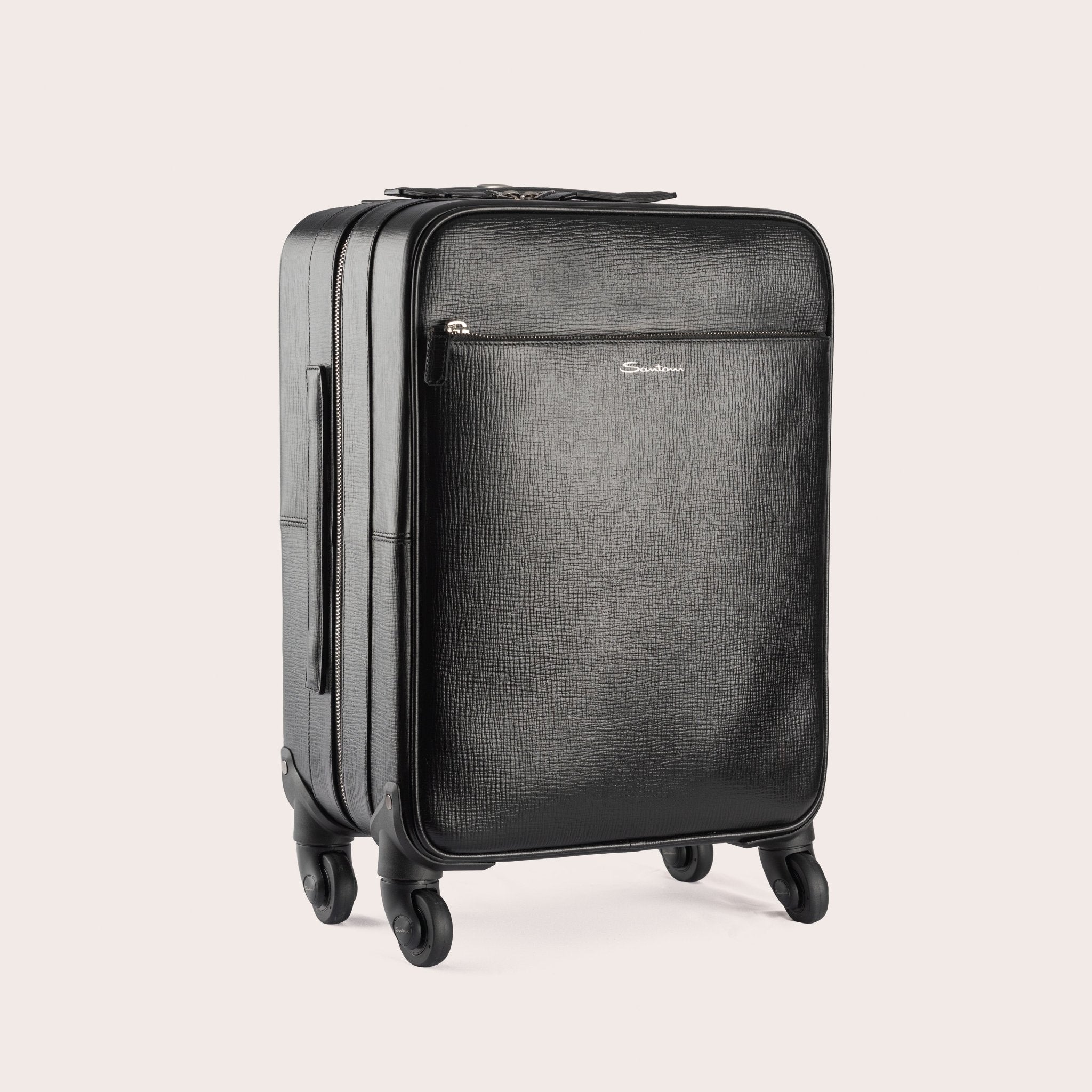 Santoni Leather Trolley Bag - Mandelli UK