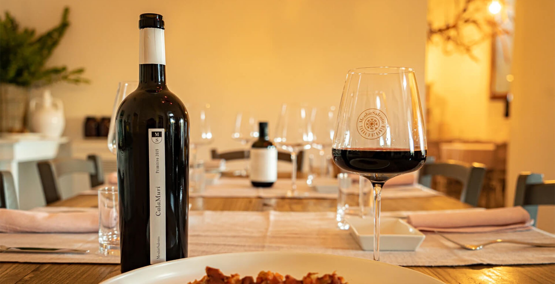 Visitors in a wine tasting room, wine culture and social event.