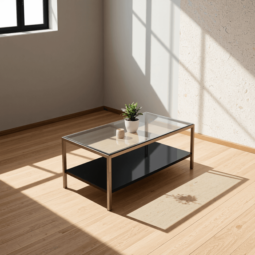 product photography of a coffee table
