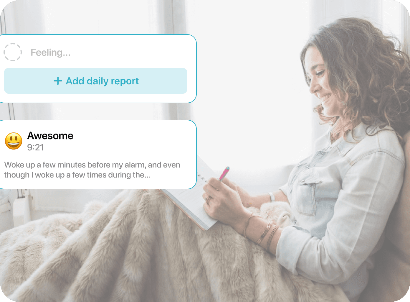 Private digital diary entries 