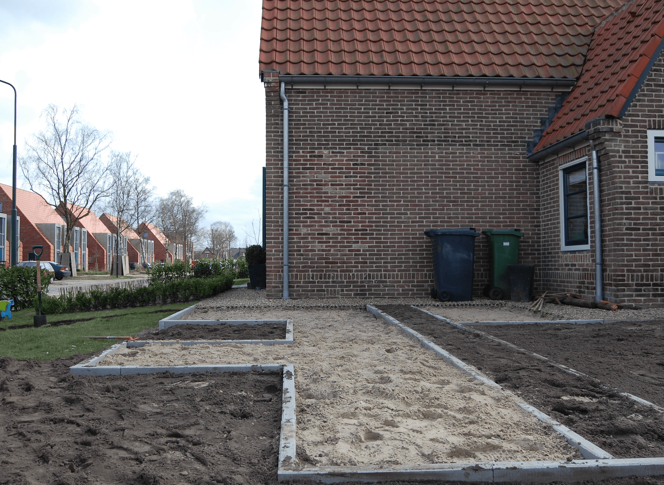 tuinontwerp uitvoeren