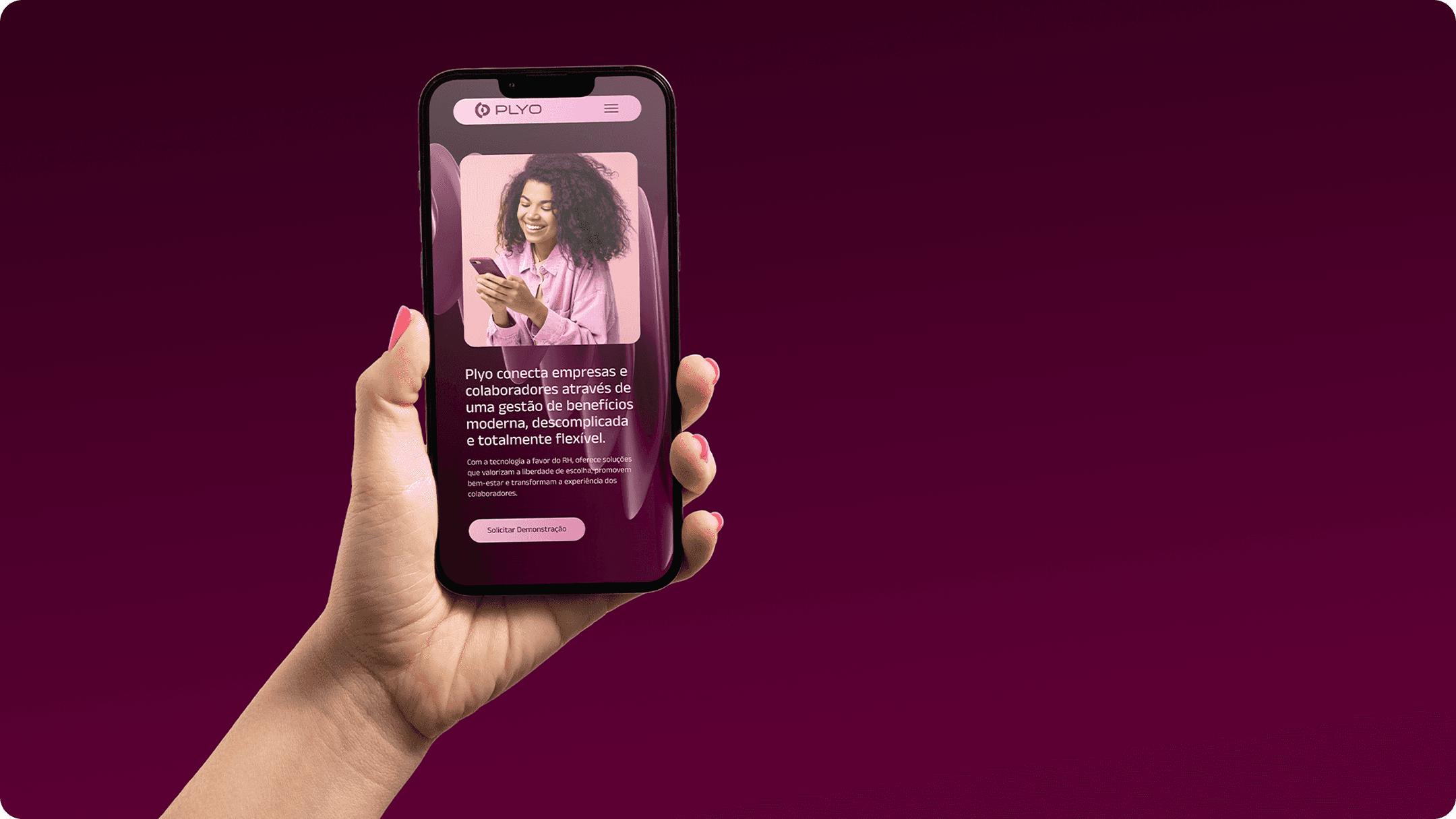 iPhone Mockup represent a screenshot of this App