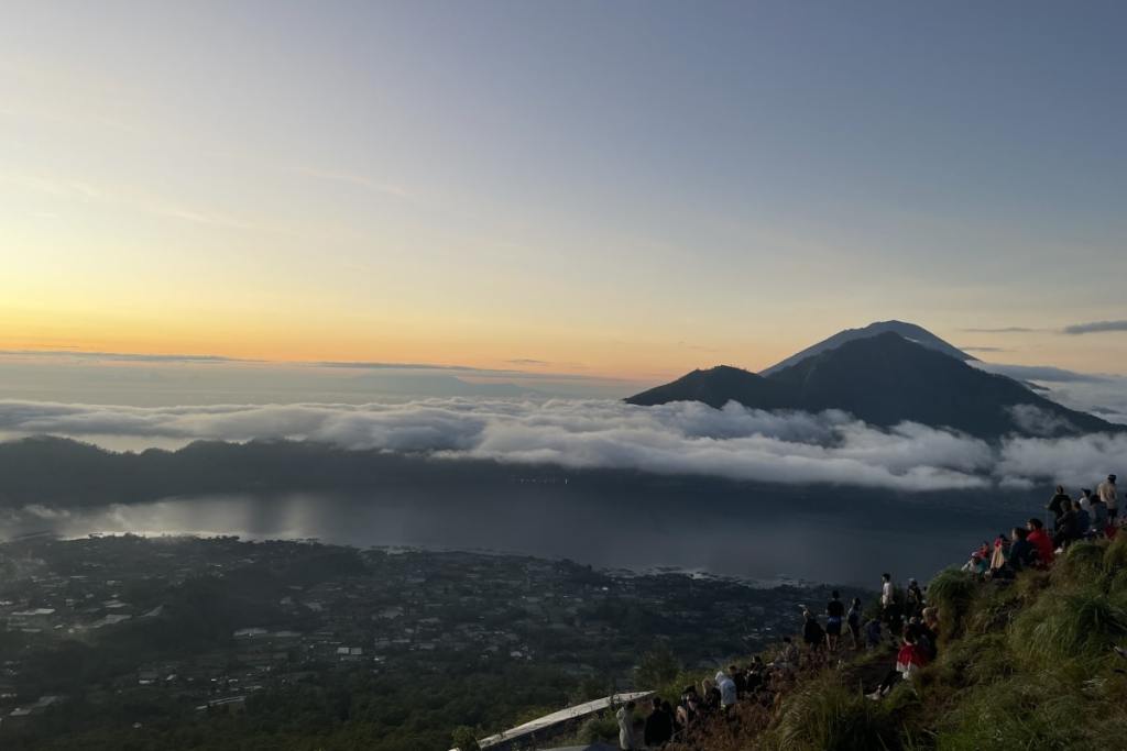 View from Mount Batur summit