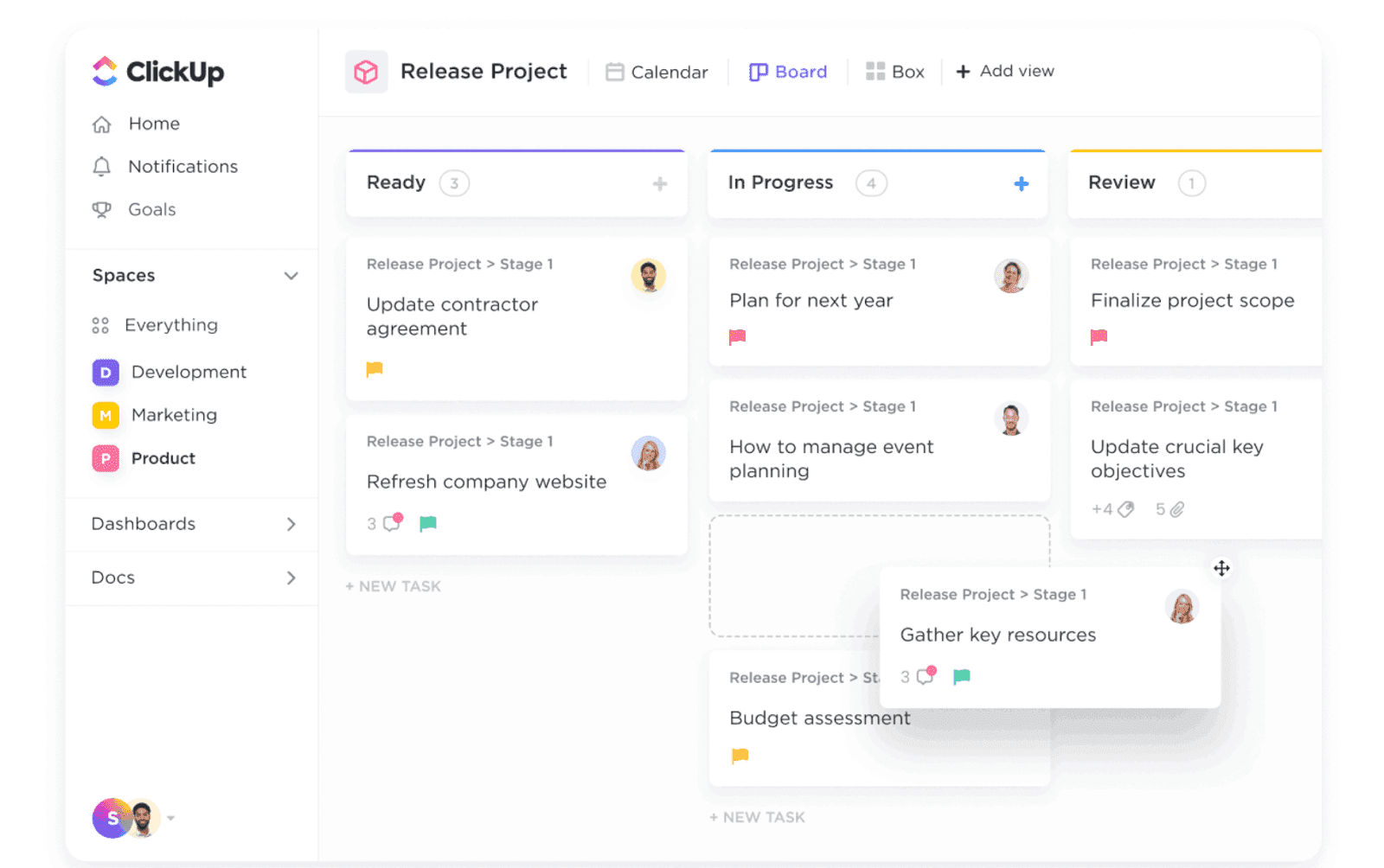  clickup board for your team managemem&nbsp;