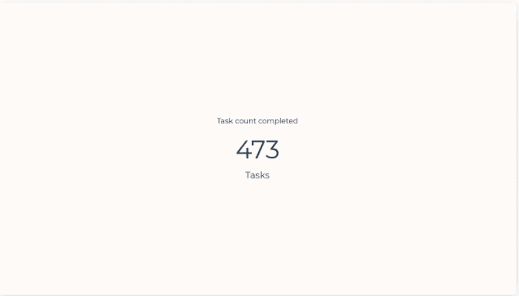 Not yet completed tasks