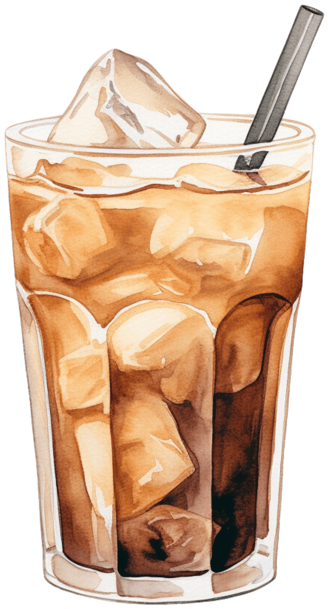 glass of iced coffee