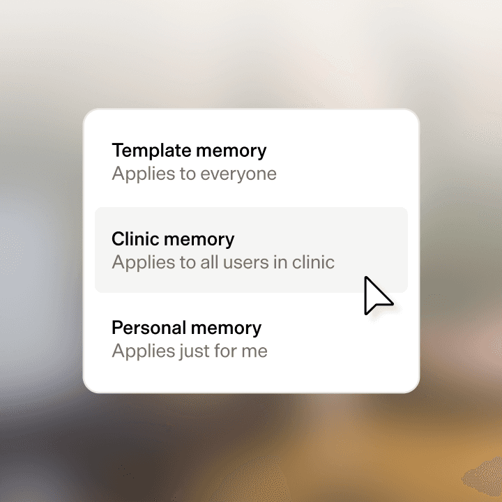 One-click transfer of the completed note and confirmed codes from Tandem into the medical record system.