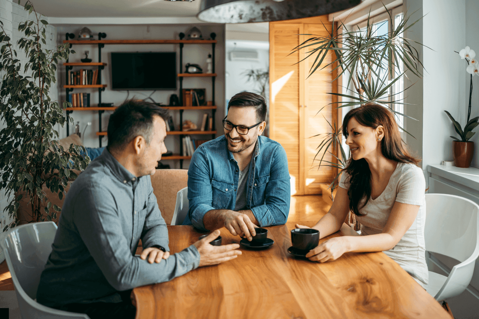 photo of church small group for adaptive reuse