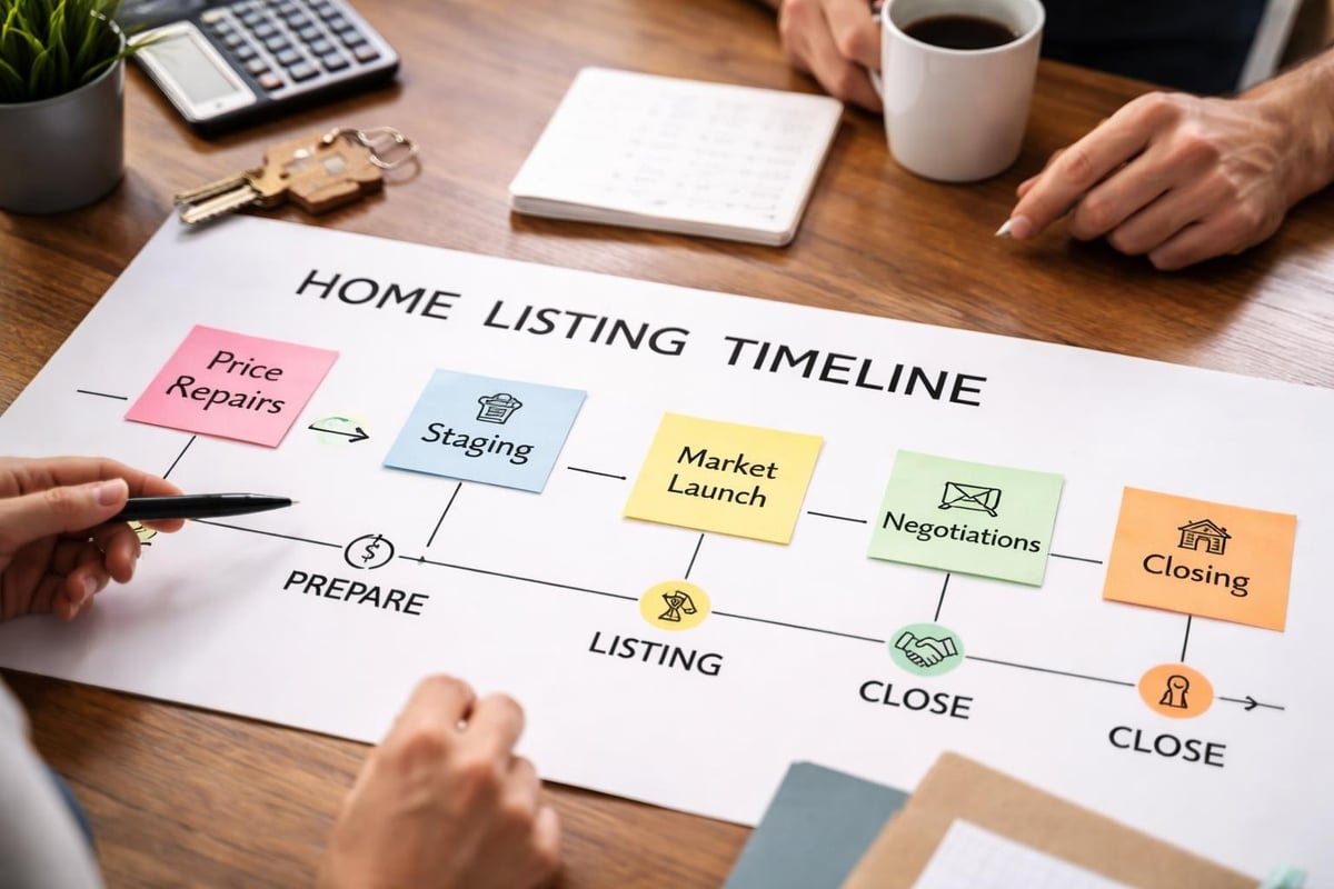 Home seller timeline planning