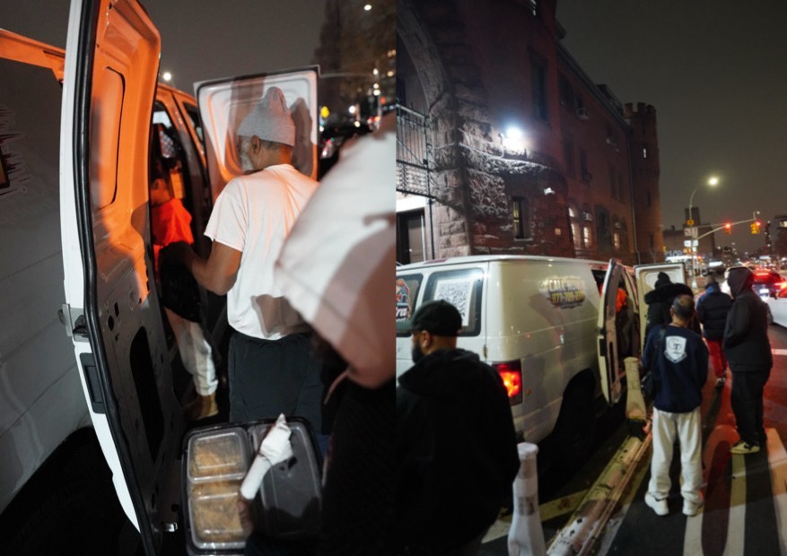 xentra transport gives out food