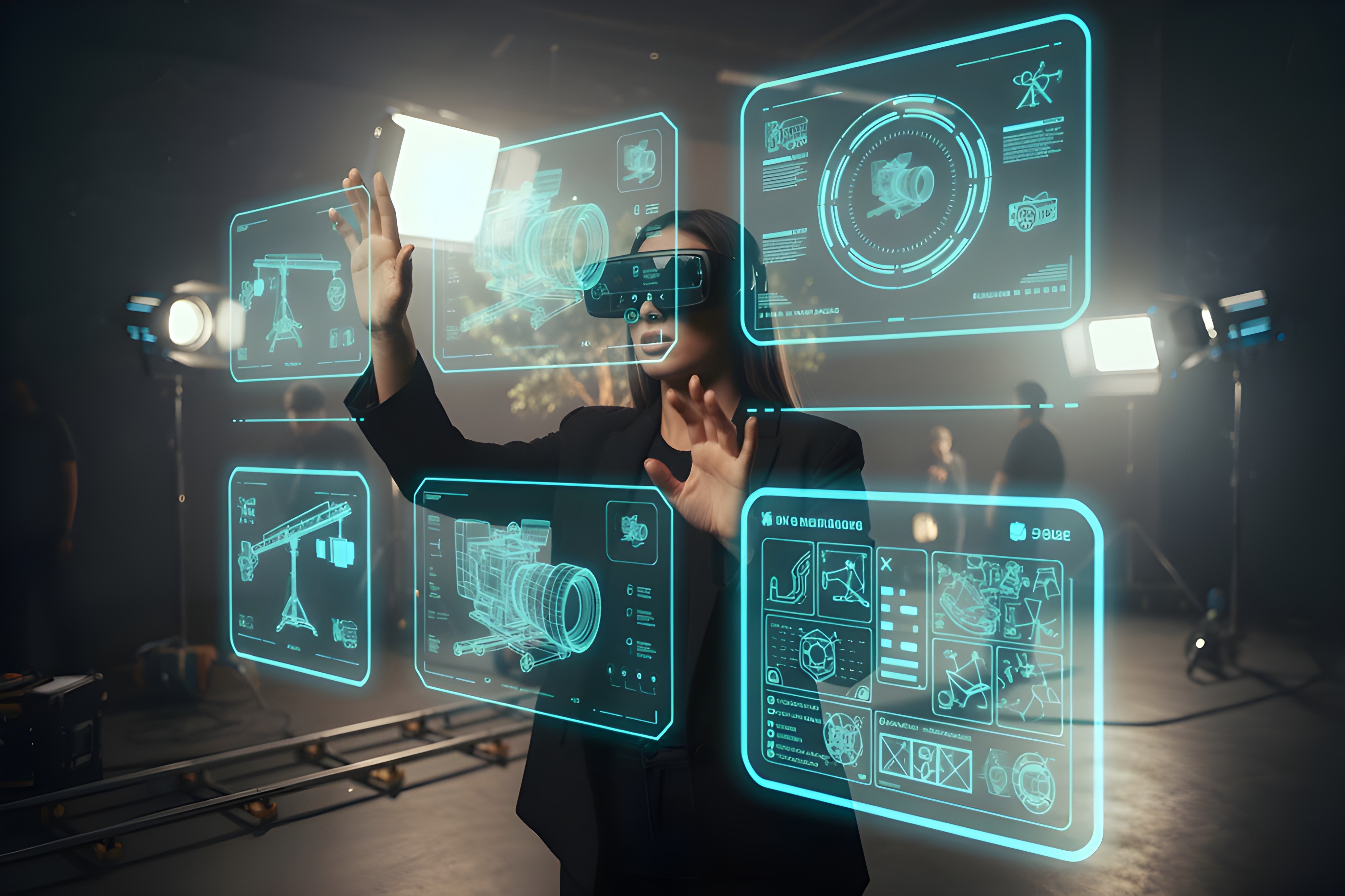 man in black jacket holding blue and white plastic cup