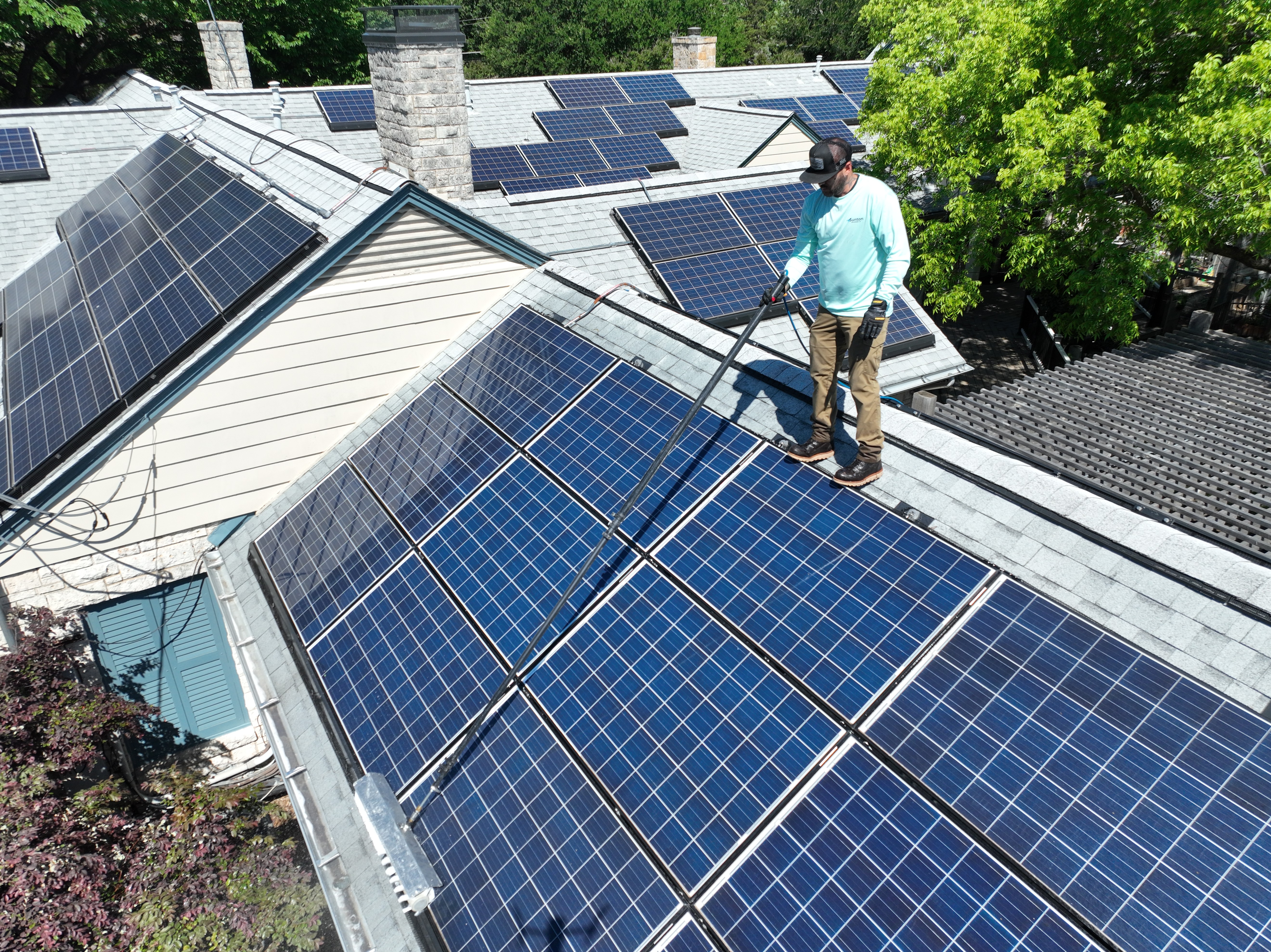 Residential Solar Panel Cleaning In Texas