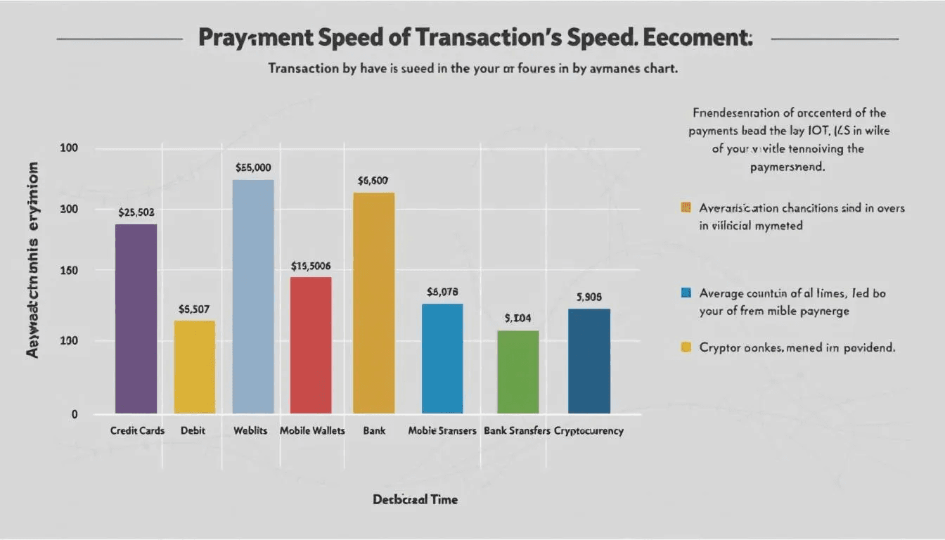 The image features a comparison chart illustrating transaction speeds across various payment systems, highlighting the advantages of the lightning network for bitcoin transactions. It showcases how the lightning network enables instant payments and lower transaction fees compared to traditional payment processors and on-chain transactions.