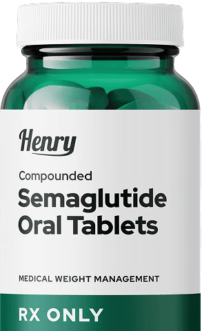 Vial of injectable semaglutide.