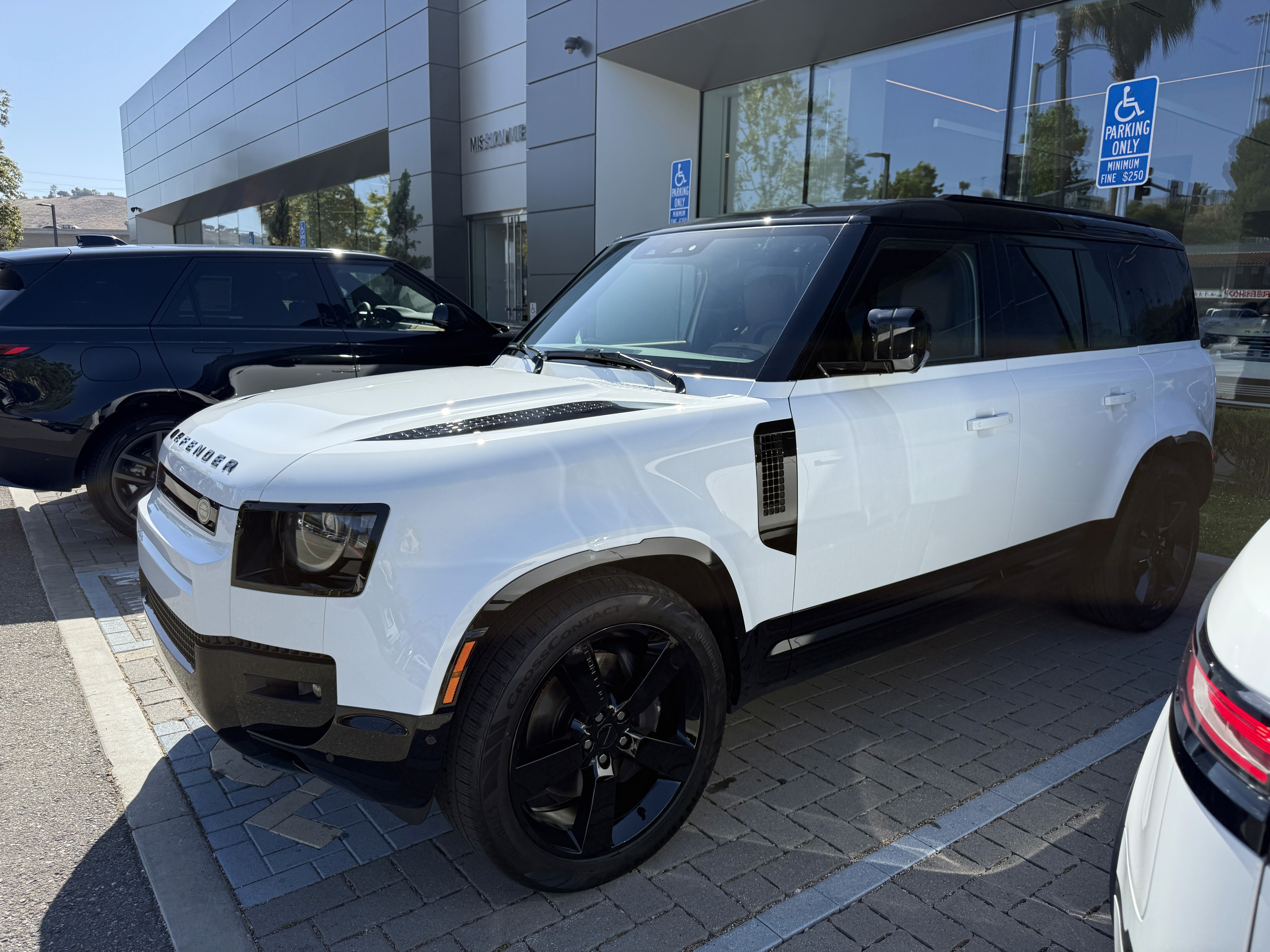 2026 white land rover defender