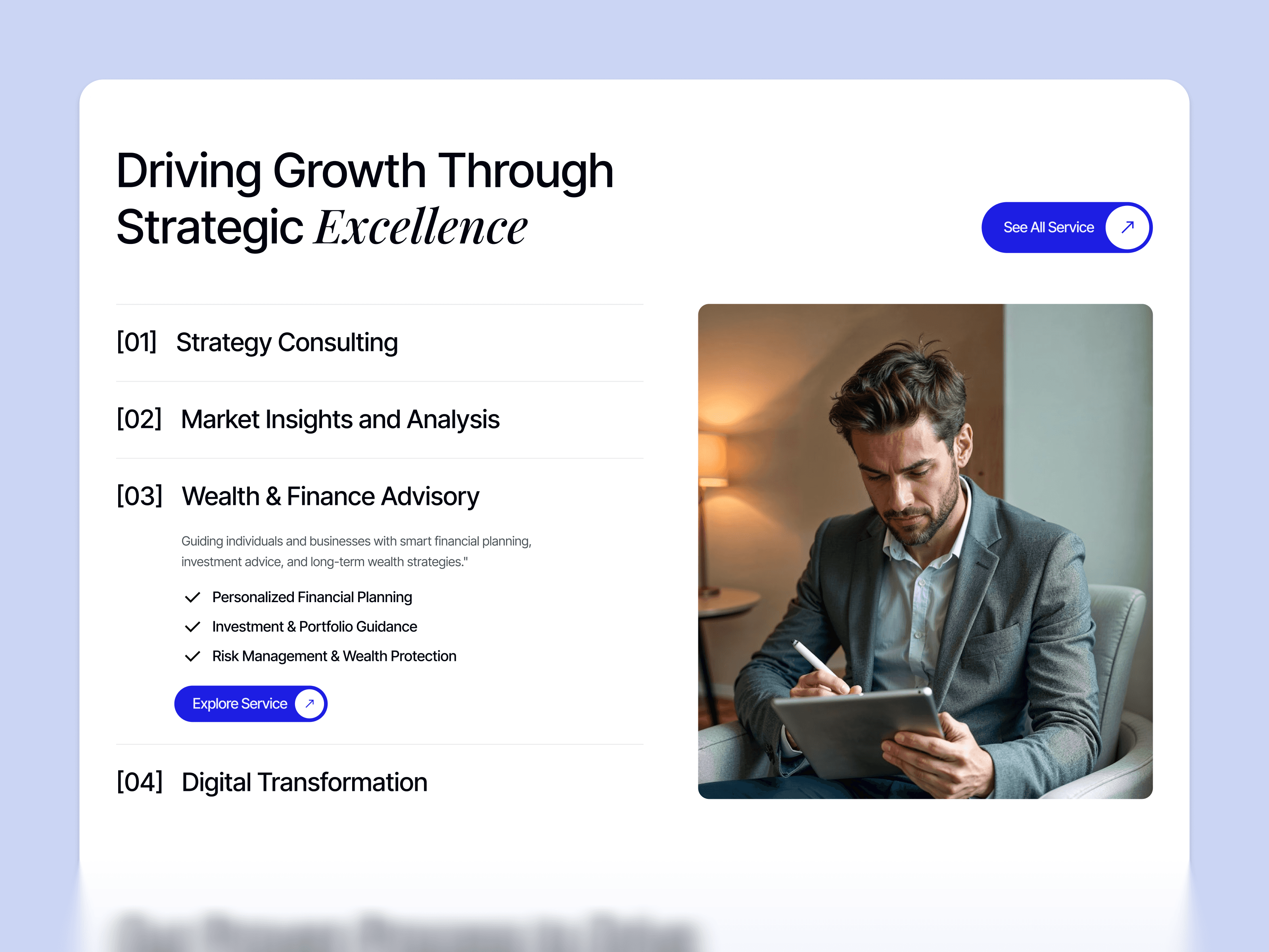 Framer Consulting Template