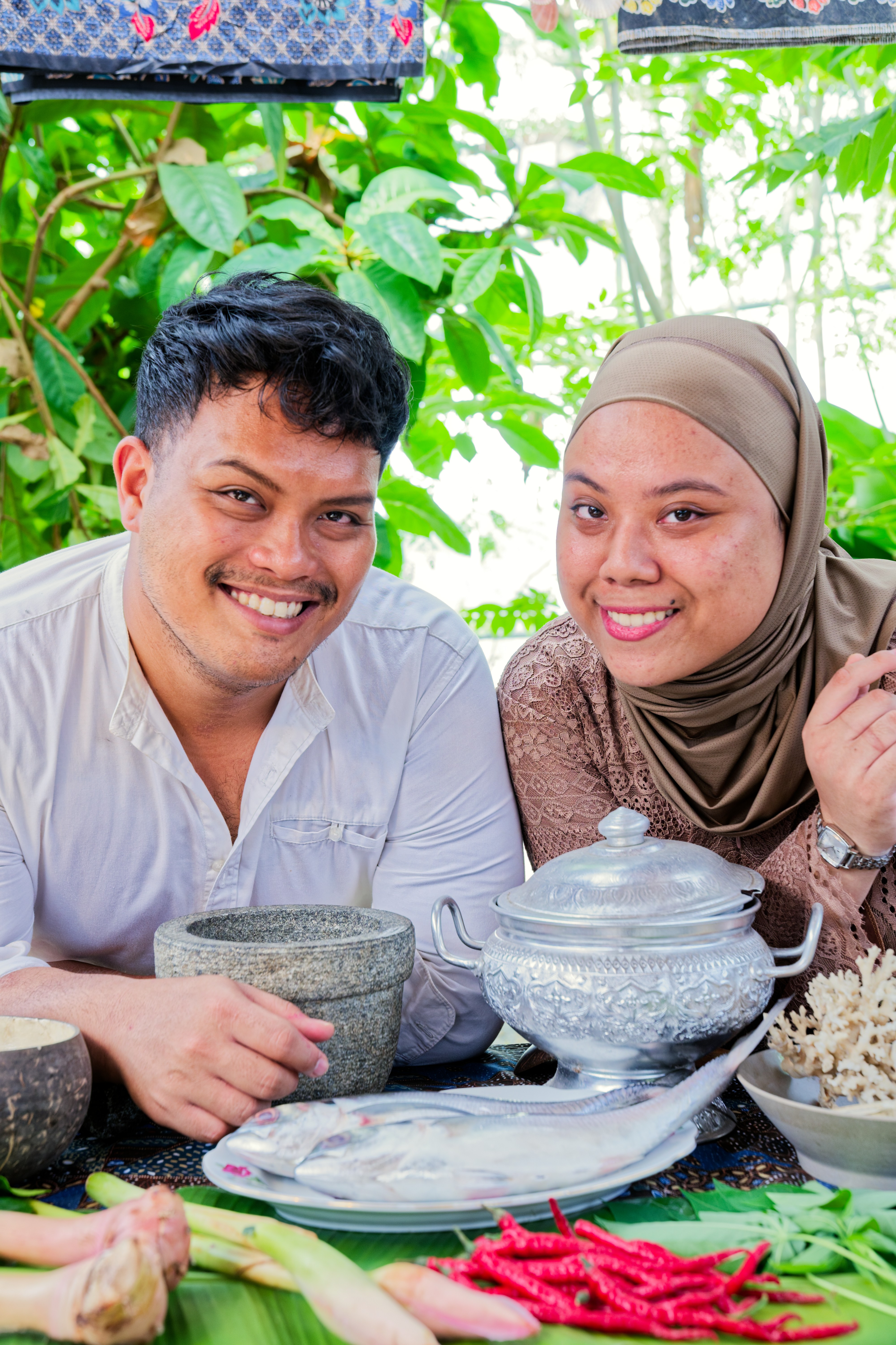 a black female model