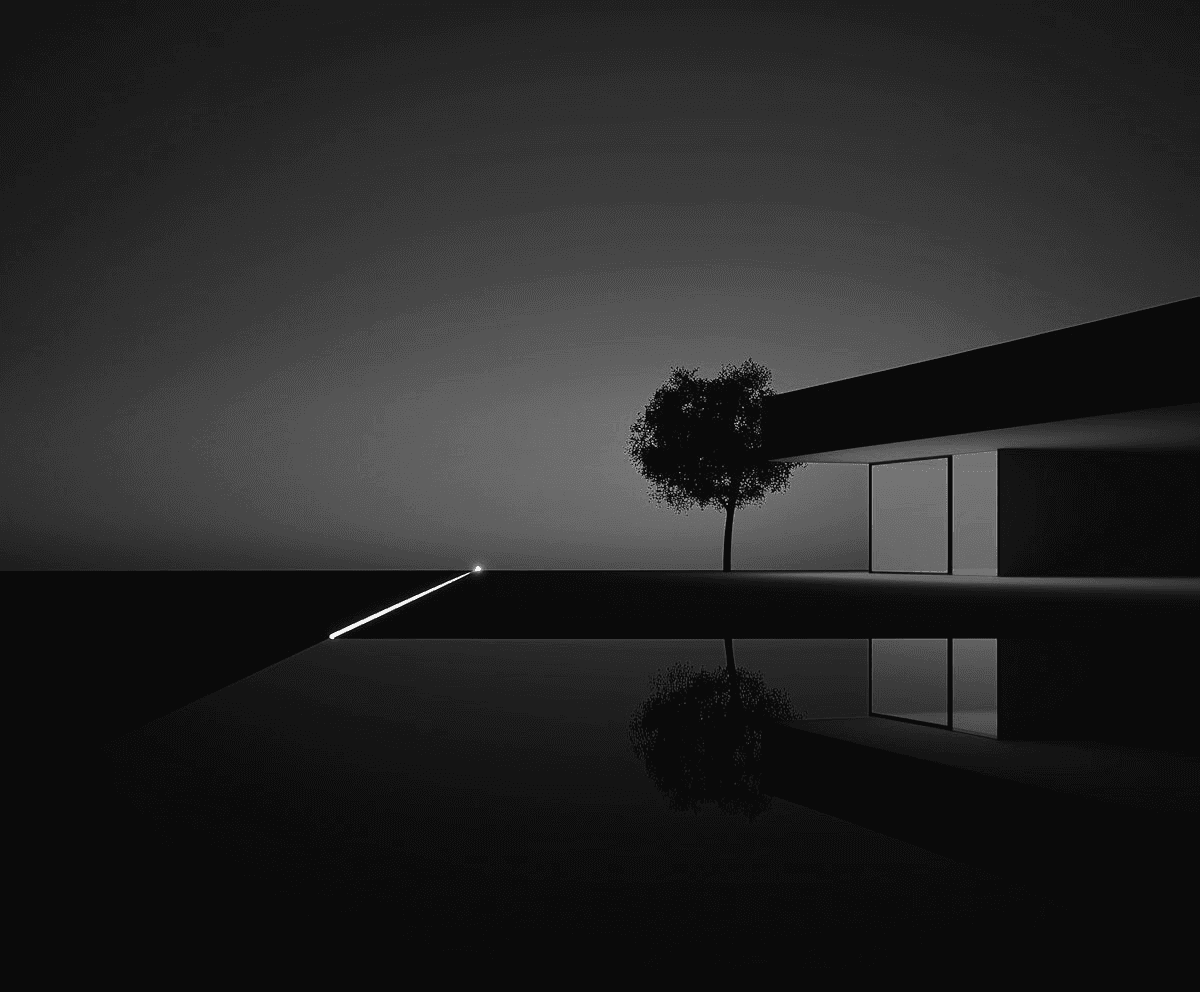 Minimalist house.