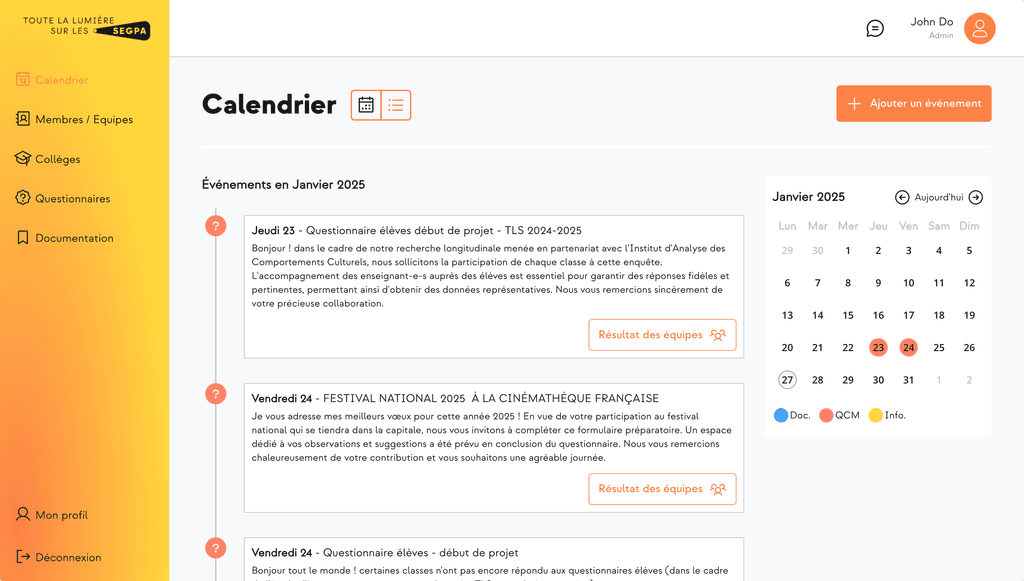 Toute la lumière sur les Segpa — dispositif national d'éducation artistique et culturel développé avec Bubble