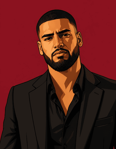 man in black crew neck shirt