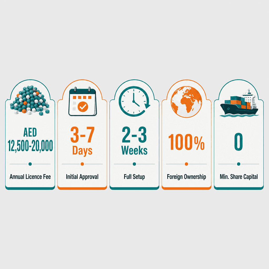 Infographic: How to Get a Plastic & Nylon Raw Materials Trading License in Dubai