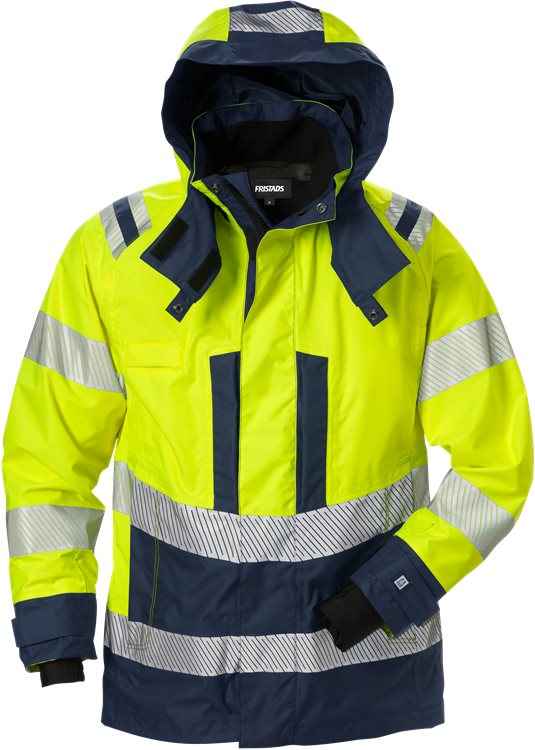 Winterjas dames voor het werk — FRISTADS High Vis Airtech® shelljack dames klasse 3 4518 GTT