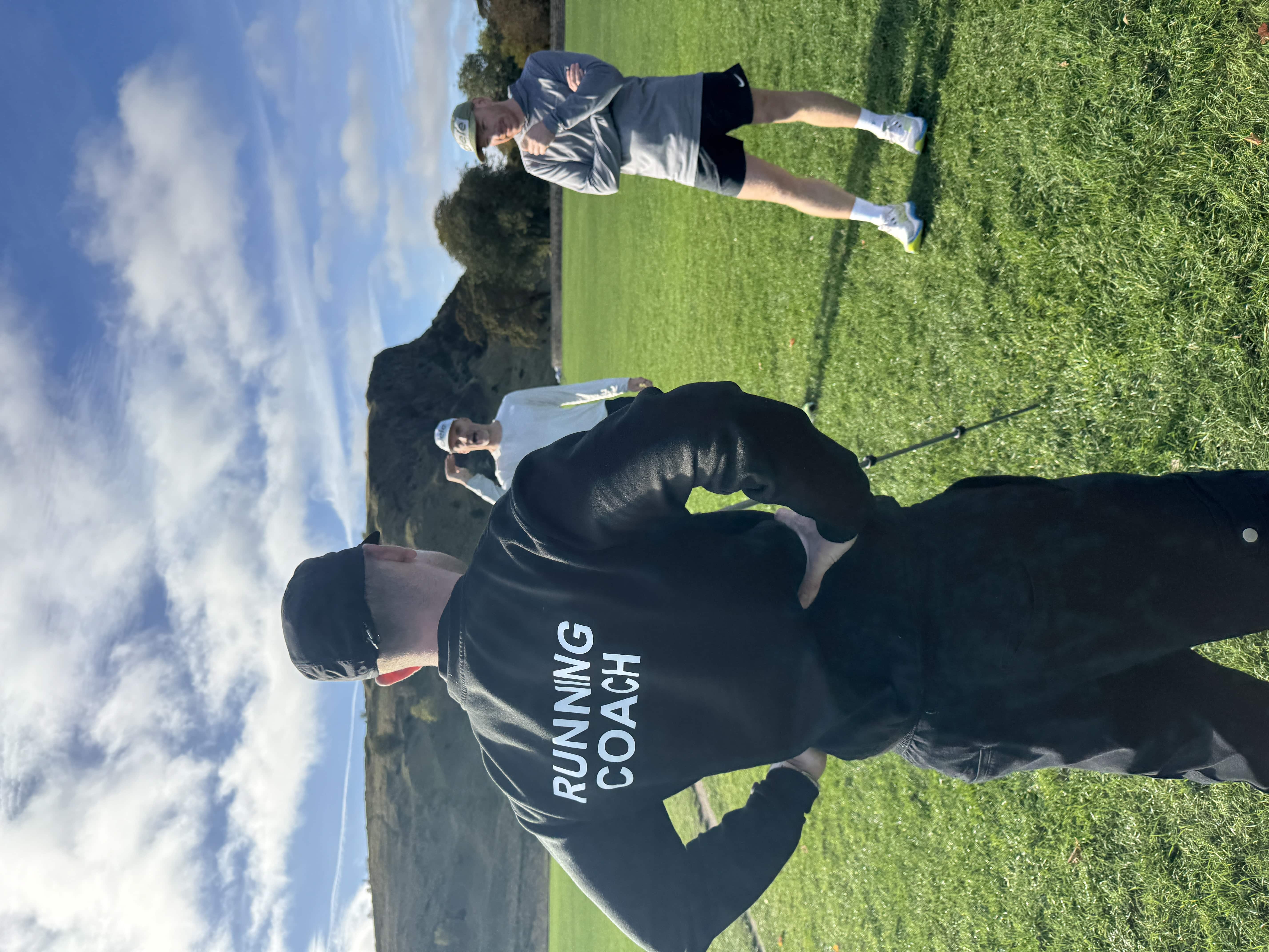 Dynamic picture of a cyclist riding downhill