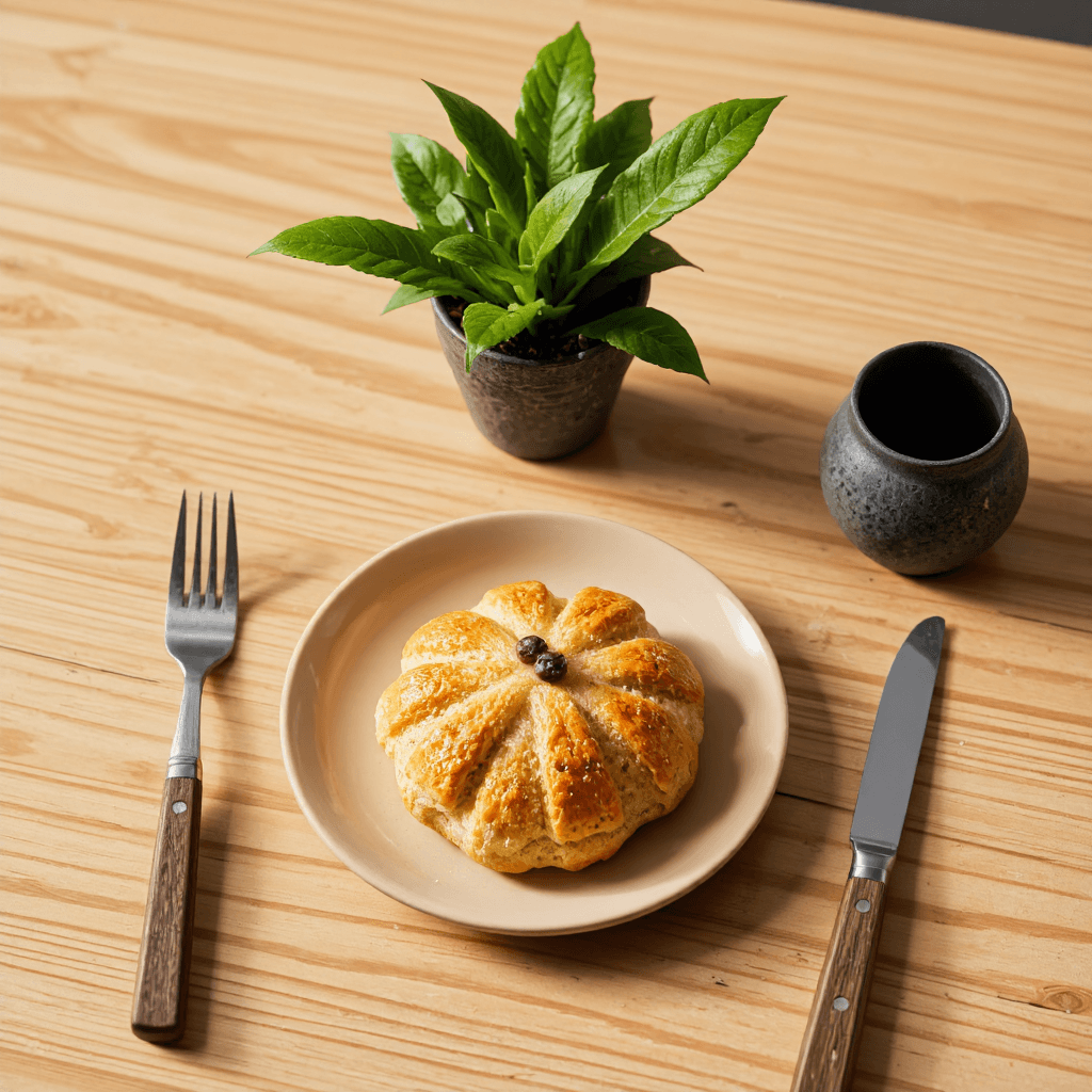 product photography of pastry